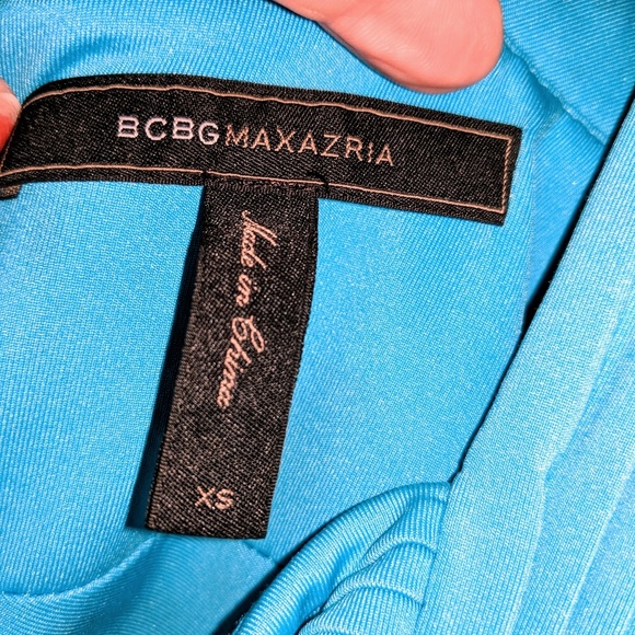 BCBGMaxAzria Blue Evening Dress - Picture 3 of 4